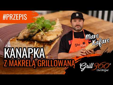 🐟 Kanapka z makrelą grillowaną i aioli | Enders Monroe II PRO 4 SIKR Turbo | PRZEPISY GRILL360