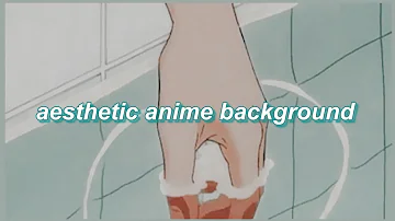 Aesthetic animated anime background [ blue theme ]