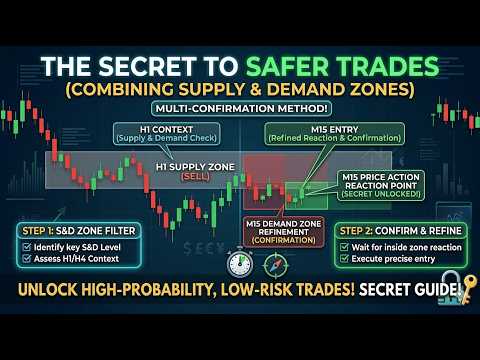 The Secret To Safer Trades: Combining Supply & Demand Zones