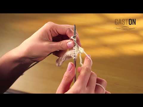 How to decrease on a knit row (K2TOG)