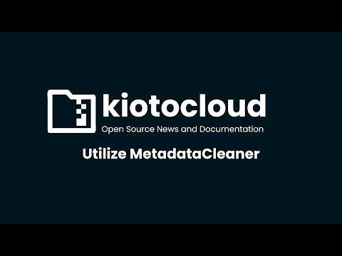 Delete any local data tracers with Metadata Cleaner