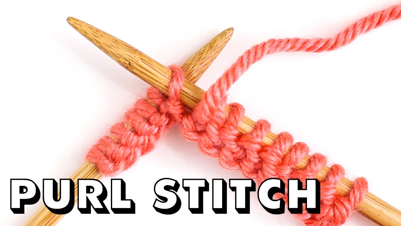 Download How to PURL STITCH for Total Beginners