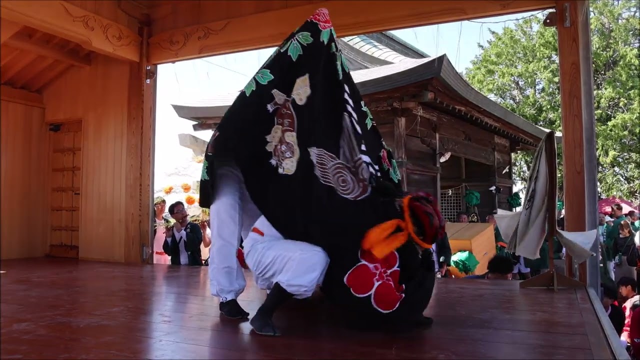 天満神社秋祭り5獅子舞2024