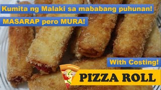 PANG NEGOSYONG Pizza Roll Recipe || D' PINOY KUSINA