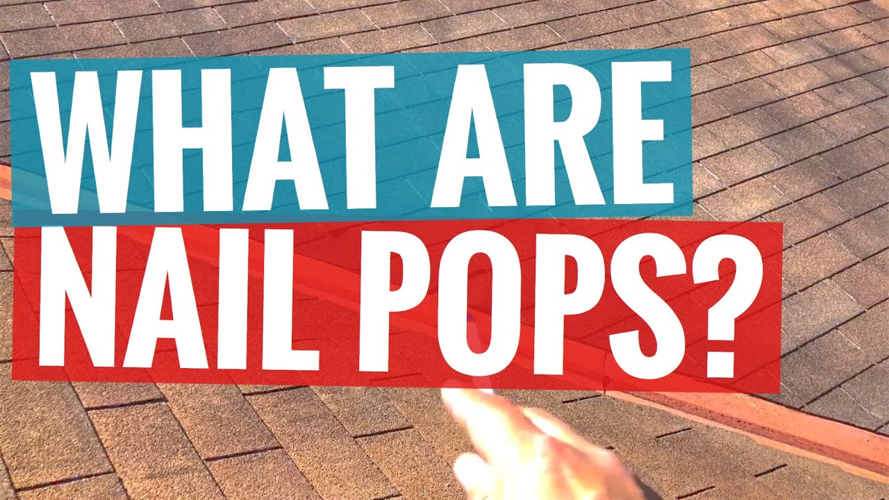 What Are Roof Nail Pops San Antonio Rox Roofing YouTube What Are Roof Nail Pops San Antonio Rox Roofing YouTube