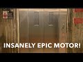 EPIC MOTOR!! Mid-American Glass Hydraulic Elevator - New Carrollton Metro Station - Landover, MD.