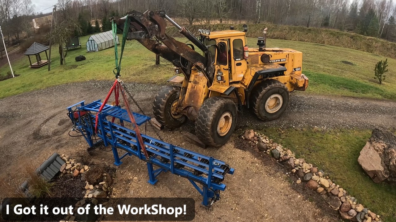 Finishing the Roller Deck & moving it out of the workshop