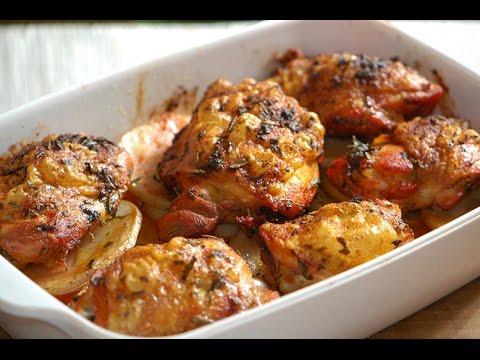 Pollo adobado al horno - YouTube