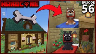 Building a Dog House for Every Wolf Variant in Minecraft Hardcore! | #56