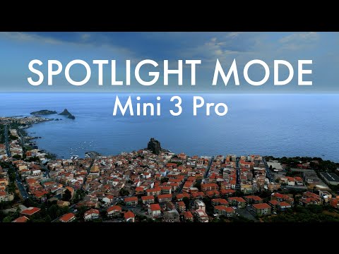 DJI Mini 3 Pro Spotlight Mode / Intelligent Flight Modes (Focus Track)