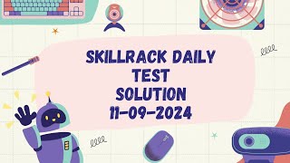 SKILLRACK DAILY TEST #skillrack #skillrackdailytest #pythonprogramming #easysolution #everyday