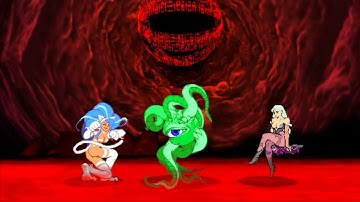 Marvel VS Capcom 2 - Felicia/Shuma-Gorath/Morrigan - Expert Difficulty Playthrough