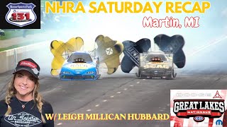 NHRA US 131 Saturday Recap | Battling Rain to Set the Field in Martin, MI #race #racing #nhra #racer