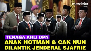 Menhan Sjafrie Lantik Anak Hotman hingga Sabran Cak Nun Jadi Tenaga Ahli DPN