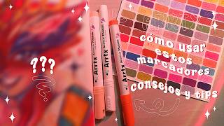 Como PINTAR con MARCADORES ACRILICOS ft. ARRTX