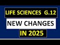 NEW CHANGES:  Grade 12 life sciences you should know before exams thundereduc