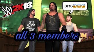 WWE 2k18 PSP The Sheild Crowd Entrance