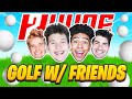 2HYPE House Plays GOLF WITH FRIENDS - Funny Moments