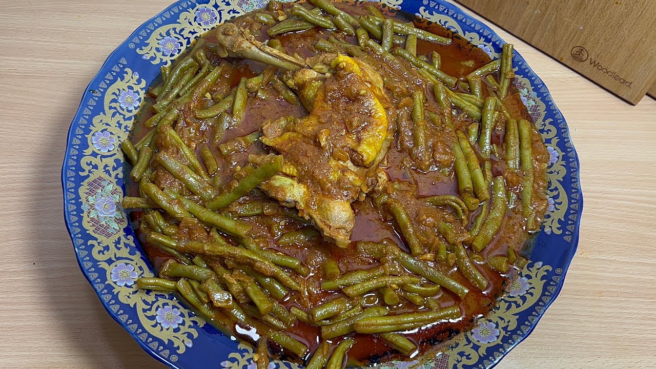 أروع لوبيا خضراء بالدجاج مجمرة غير تاع تغماس تهبل مع سر بنتها