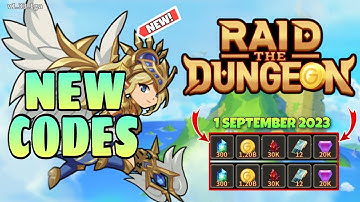 *New* Raid The Dungeon Code September 2023 || Raid The Dungeon Coupon Codes || Raid The Dungeon
