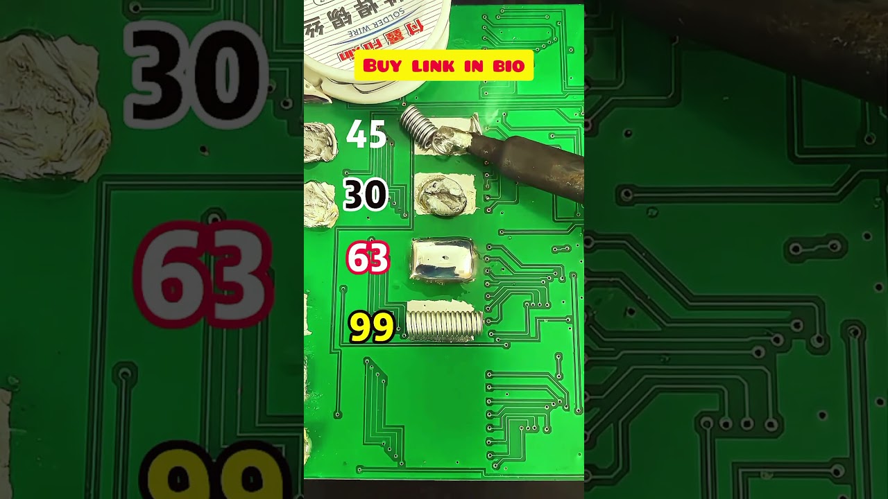 Why Good Soldering Wire Matters! #solderingwire #repair #electronics #satisfying #soldering #diy