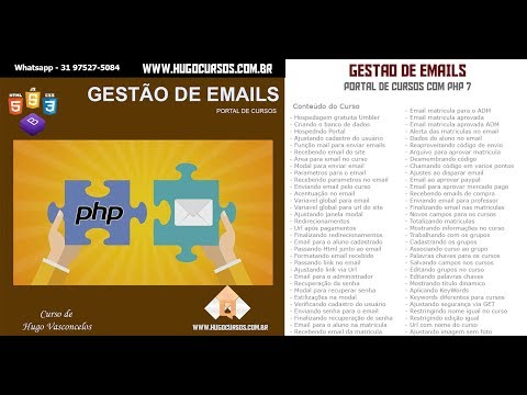 Gestão de Emails PHP - Aula 07 - Recebendo email do site