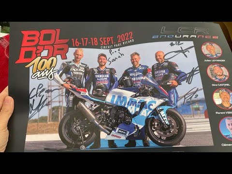 Bol d’or endurance moto 2022 au circuit de Castellet.