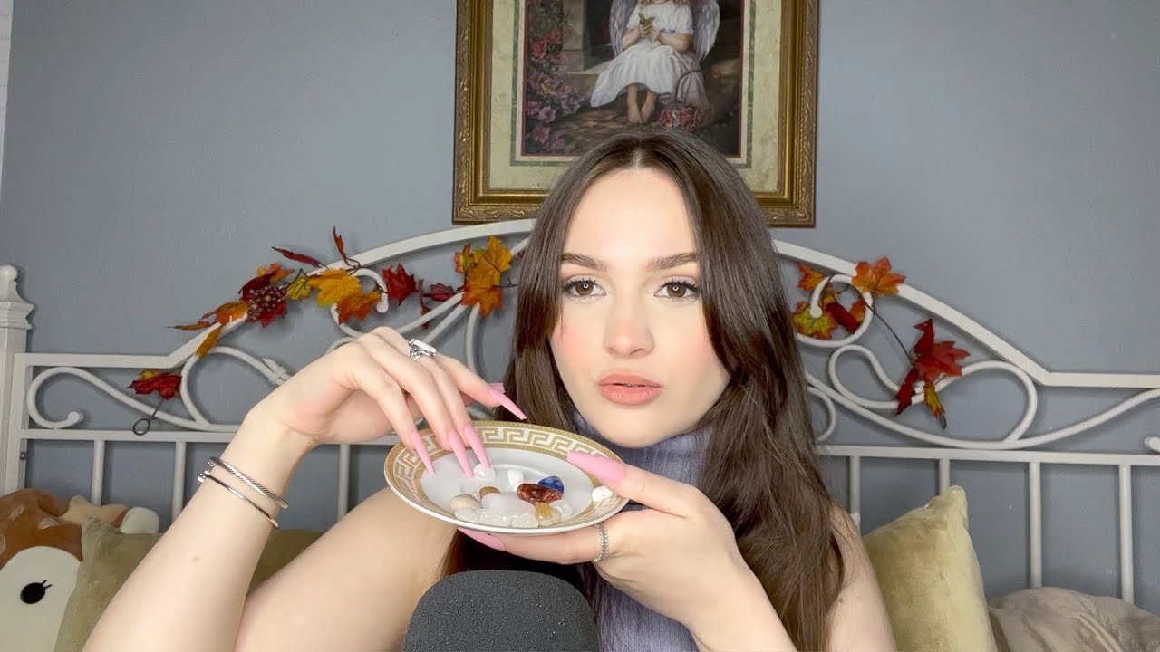 ASMR Trigger Assortment (mouth sounds, tapping on random items) 💗😴🫶🏻💅🏼