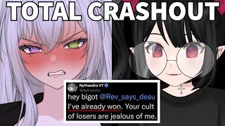 Woke Vtuber Has NUCLEAR Crash Out After I Read Her Public Tweets In My "Smear-Campaign" Video
