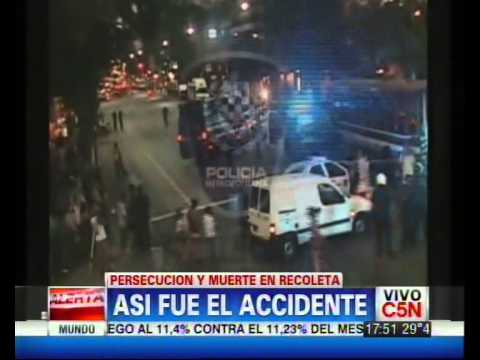 Así fue el choque en el que murieron dos motochorros