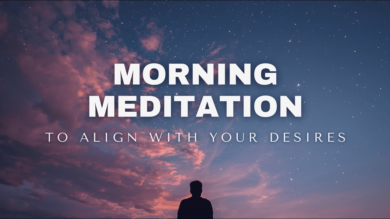 Morning meditation for clarity, intention & desire