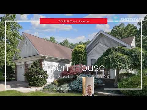 7 OAKHILL COURT, Jackson, NJ home video tour