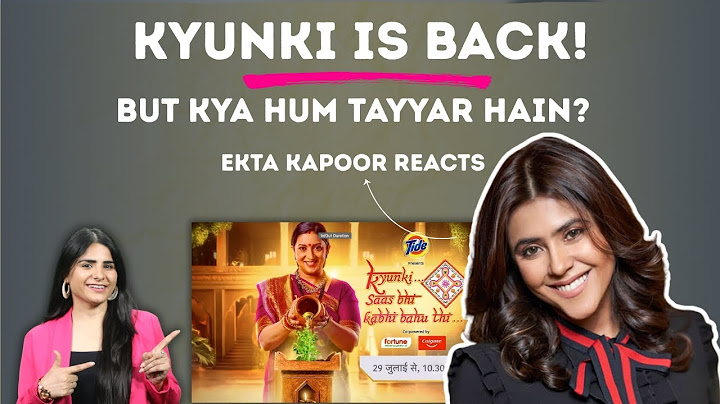 Kyunki Saas Bhi Kabhi Bahu Thi is Back! But Who Really Asked for It? | Ekta Kapoor Responds