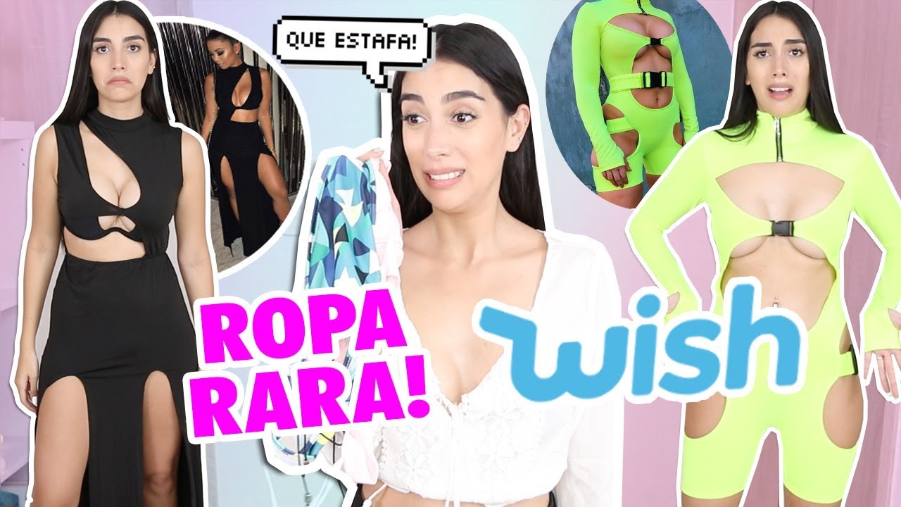 Surtido pedazo músculo PROBANDO LA ROPA MÁS RARA DE WISH ¿VALE LA PENA ? TOO MUCH! | Claudipia -  YouTube