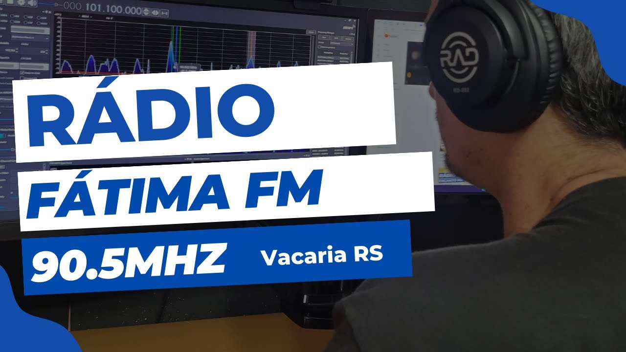 DX FM Rádio Fátima 90.5 MHz Vacaria/RS YouTube