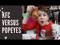 KFC VS POPEYES (Toronto&#39;s Dufferin Mall food court AND Rip&#39;n Chicken FRIED CHICKEN BATTLE 2019)