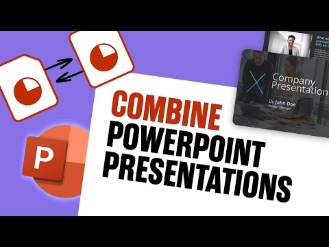 Videó: Hogyan kombinálhatok több PowerPoint prezentációt egybe?