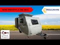 Petite caravane surbaissee avec toilette mini freestyle 290 2024 nord sud caravaning