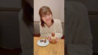 人生初カヌレ❣️たっぷりクリーム×宝石カヌレ【#日本橋】#shorts #スイーツ