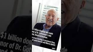 Dr. Ruth Gottesman's $1 BILLION Donation to Albert Einstein College of Medicine