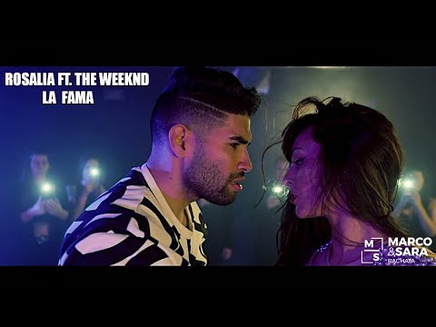 ROSALÍA – LA FAMA  ft. The Weeknd / Marco y Sara BACHATA style bailando en ESENCIA STUDIOS / MADRID