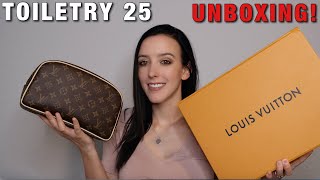 Unboxing Louis Vuitton Nice MINI Toiletry Pouch 