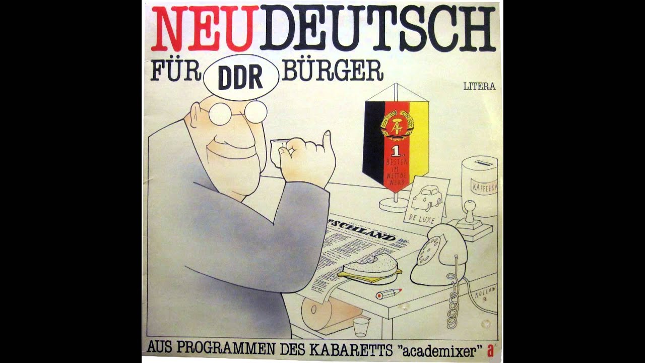 Neudeutsch für -DDR- Bürger