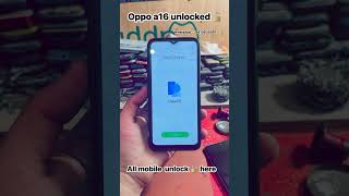 Oppo A16 Screen Lock Remove 🔓 2026 Easy Method 🔥 #FRPBypass #OppoUnlock #MobileUnlock  #OppoA16