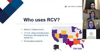 New York City Campaign Finance Board Ranked Choice Voting Train-the-Trainer 1/6