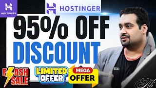 Hostinger 2026 - Step By Step Up To 95% Off Discount Extra 10% Coupon Free Domain