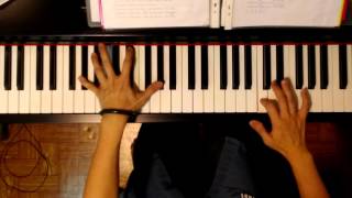Video thumbnail of "Total Eclipse of The Heart(Bonnie Tyler) piano cover easy version"