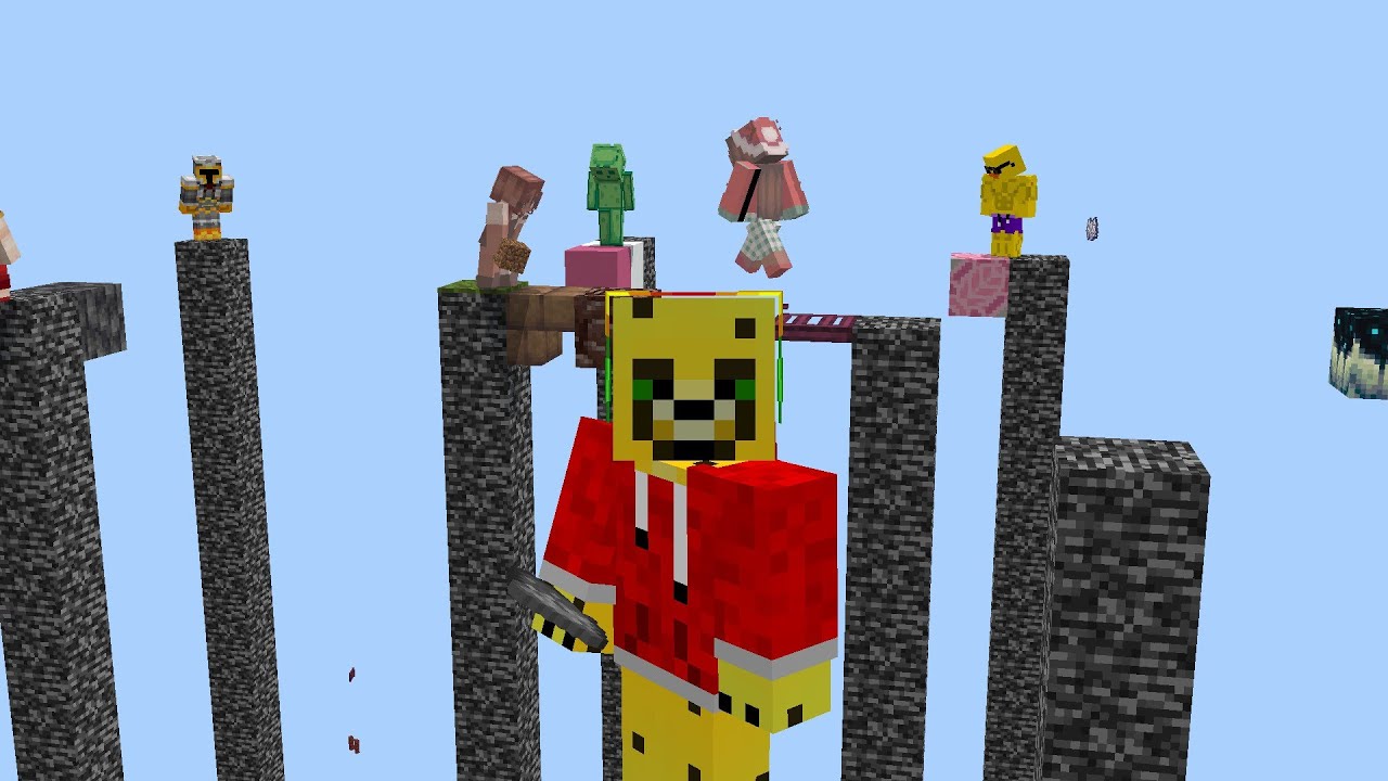 I played PILLARS OF FORTUNE on CubeCraft until I won!