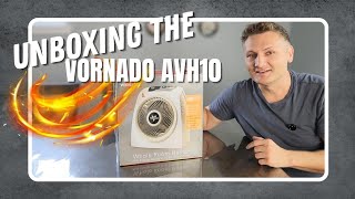 VORNADO AVH10 Space Heater Review & Unboxing | Quiet Dual Fan Vortex Heater for Small Rooms