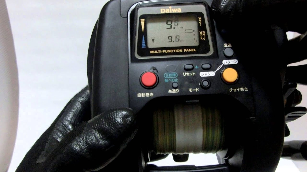 Daiwa Super Tanacom S600 Auto Jigging Electric reel - YouTube